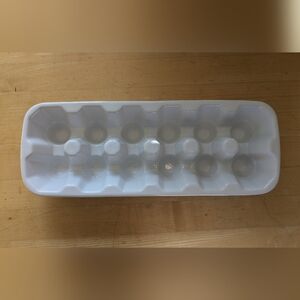 Egg Tray White Porcelain Crate & Barrel